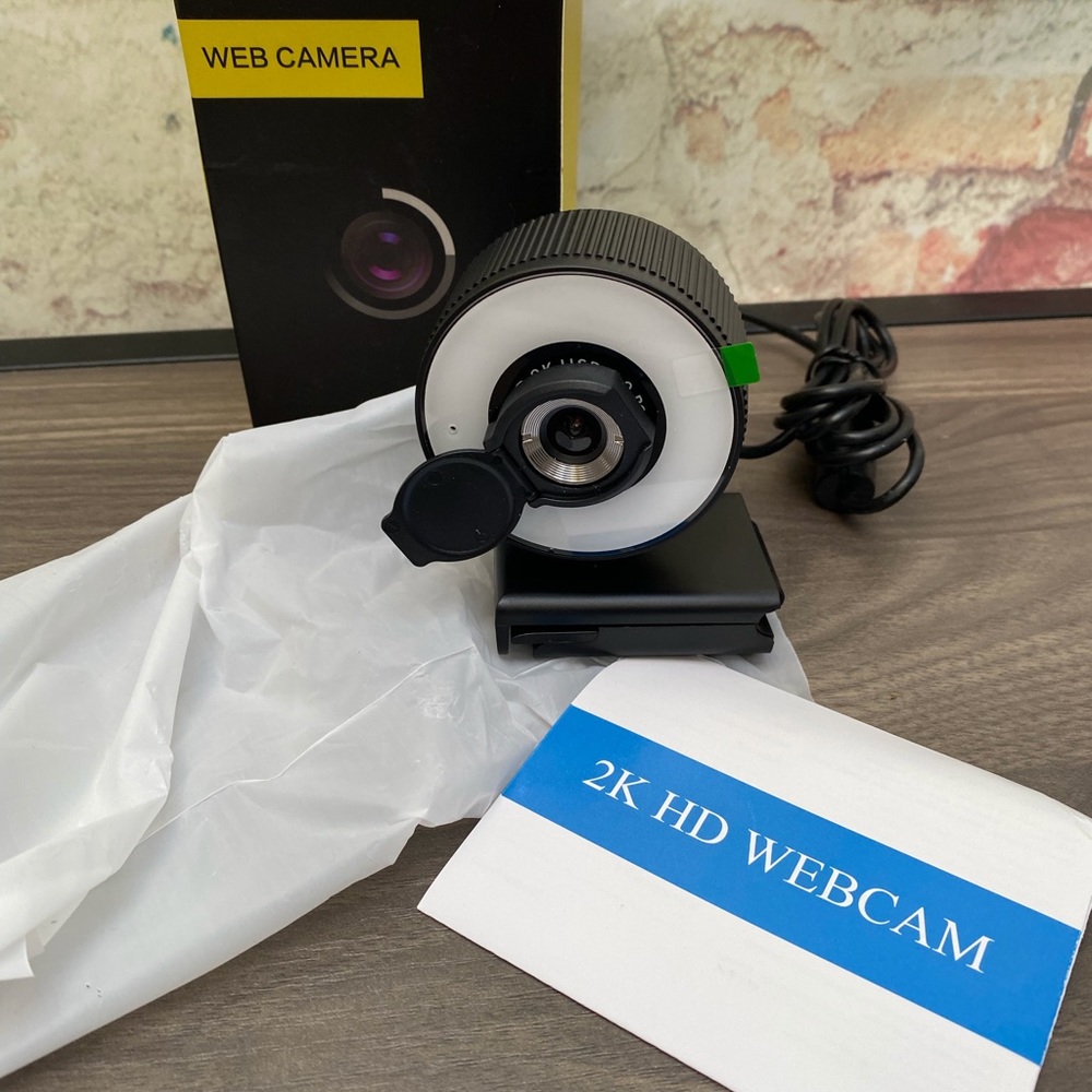 New in Box Web Camera with Privacy Cover